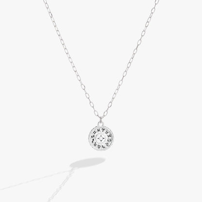 Pisces Zodiac Necklace by ALEX AND ANI with silver-tone zodiac pendant on a fine chain on Tampa Home & Garden Store