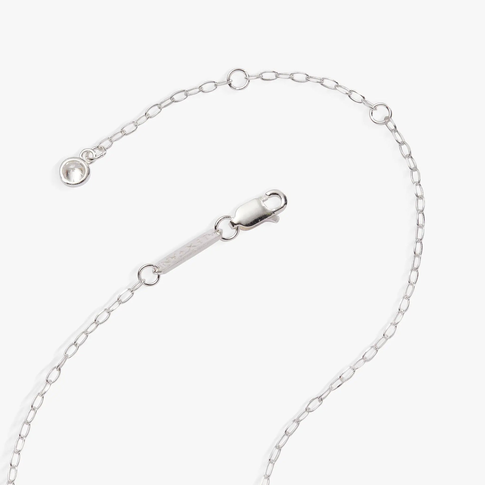 Taurus Zodiac Precious Necklace with silver-tone chain and bezel-set crystal pendant on Tampa Home & Garden Store
