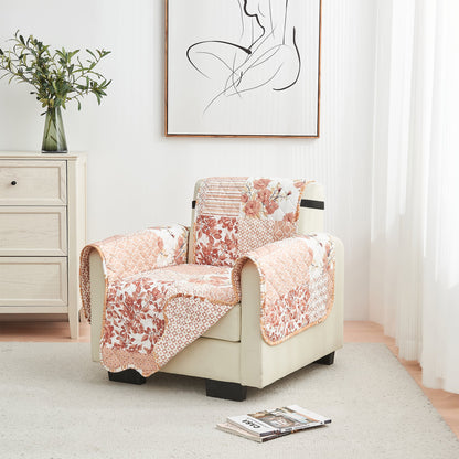 Reversible Floral Patchwork Furniture Cover