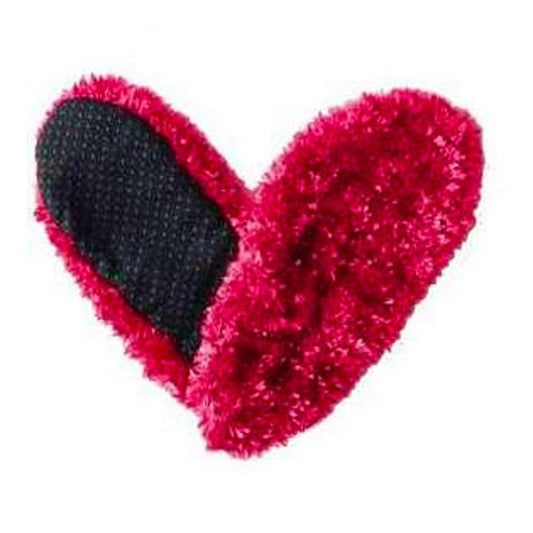 Fuzzy Footies Super Soft Slippers - Red