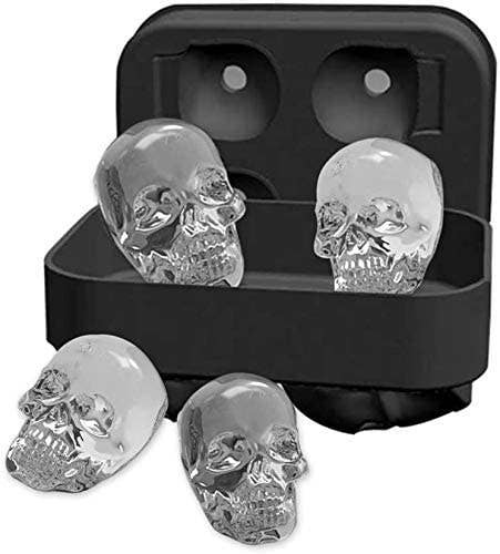 Silicone 3D Skull Ice Cube Mould