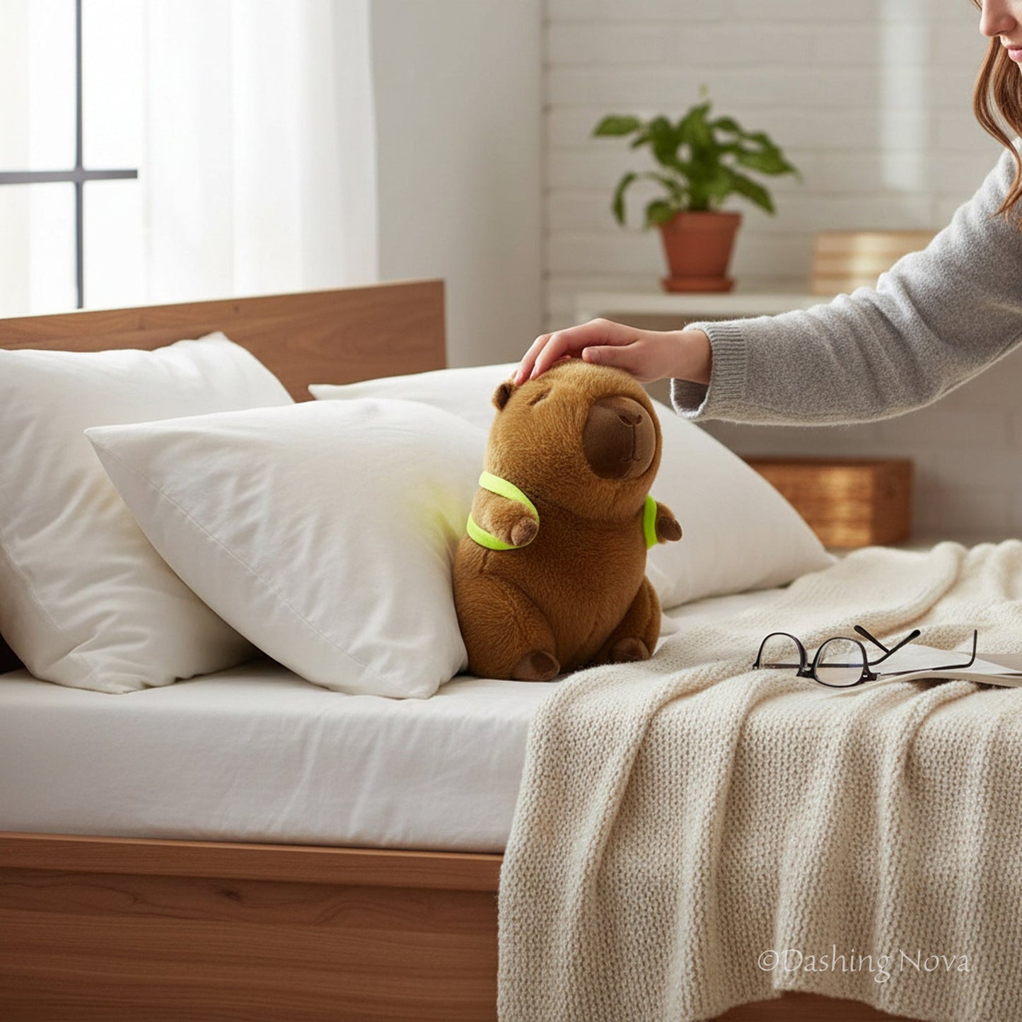 Soft Capybara Plush Toy for Kids and a Pet