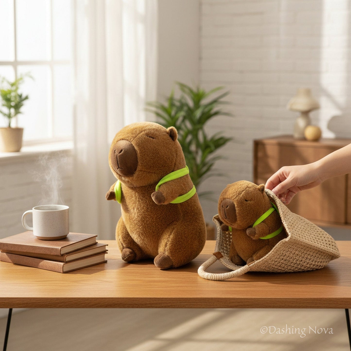 Soft Capybara Plush Toy for Kids and a Pet