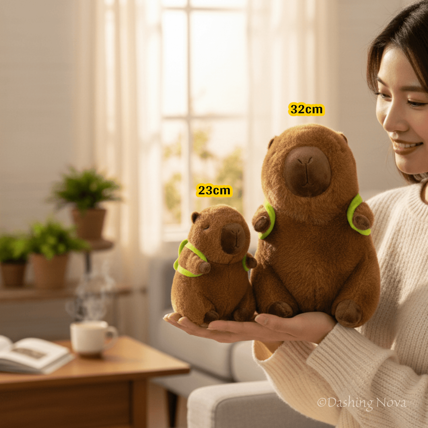 Soft Capybara Plush Toy for Kids and a Pet