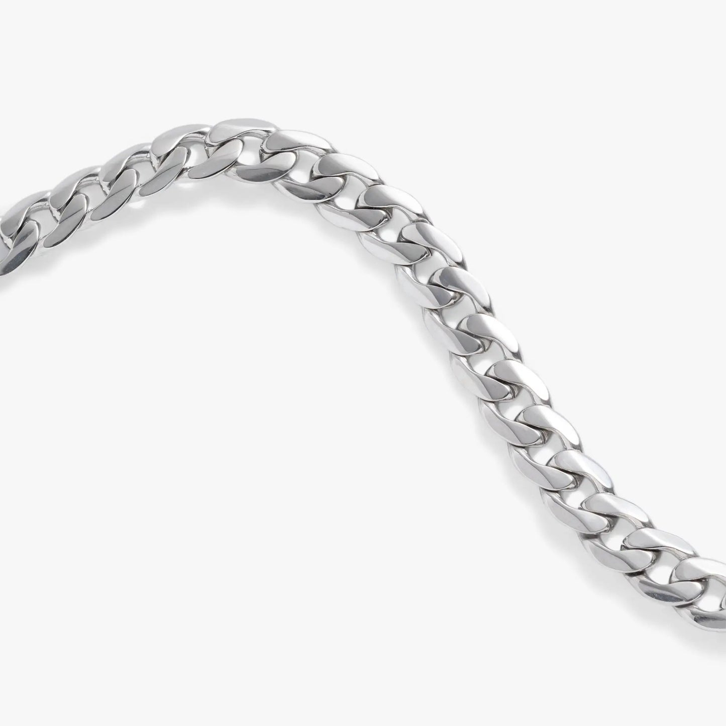 Everyday Flat Curb Chain Bracelet for Daily Wear