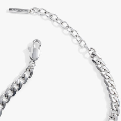 Everyday Flat Curb Chain Bracelet for Daily Wear