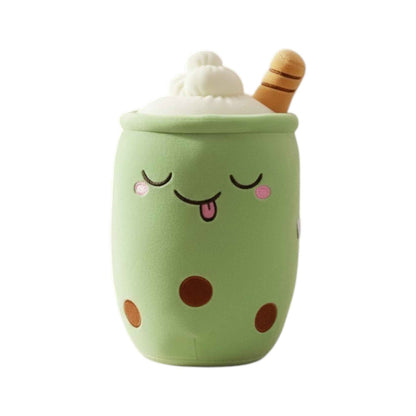 Adorable Boba Stuffed Animal and Desk Decor