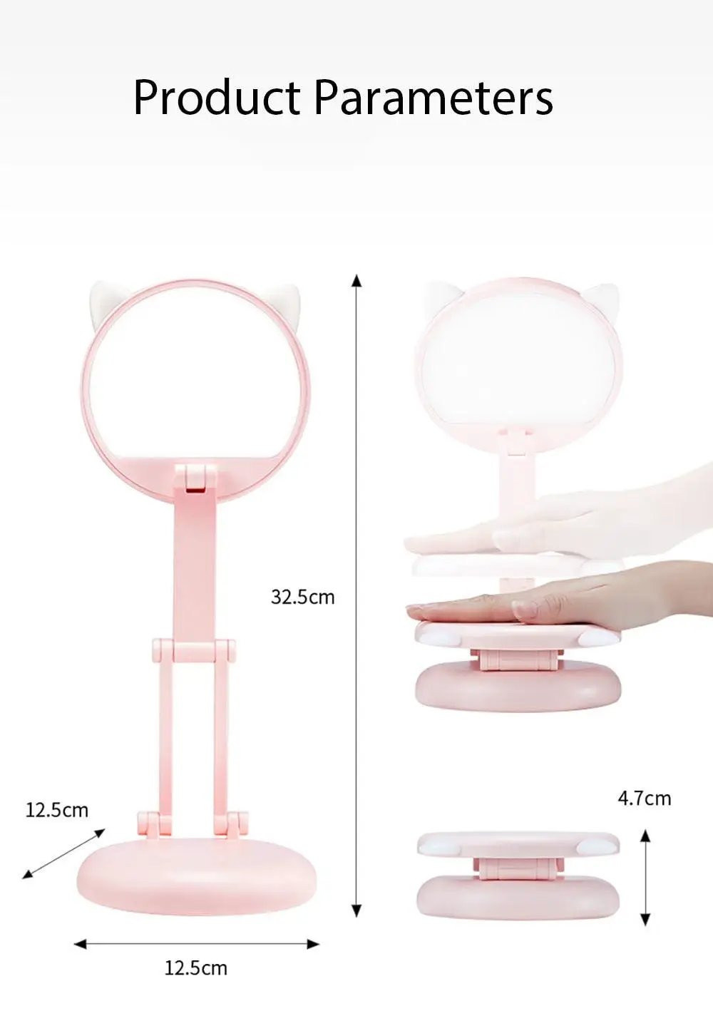 Cute Cat LED Desk Lamp for Kids Eye Protection