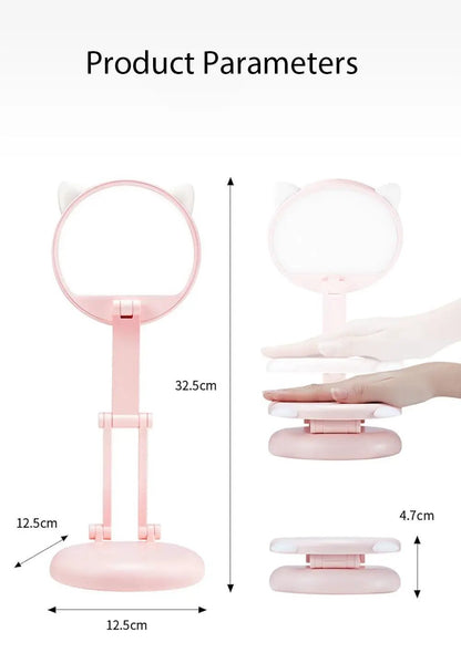 Cute Cat LED Desk Lamp for Kids Eye Protection