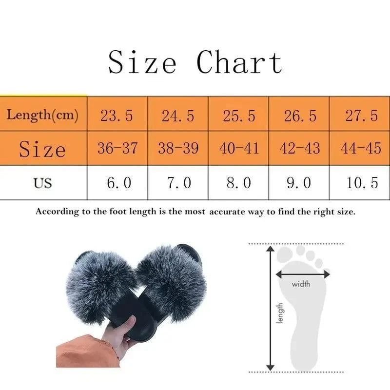 Stevvex fluffy ladies indoor slippers with twin fur pom-poms, black soft flat flip flops on Tampa Home & Garden Store
