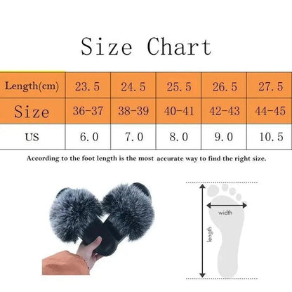 Stevvex fluffy ladies indoor slippers with twin fur pom-poms, black soft flat flip flops on Tampa Home & Garden Store