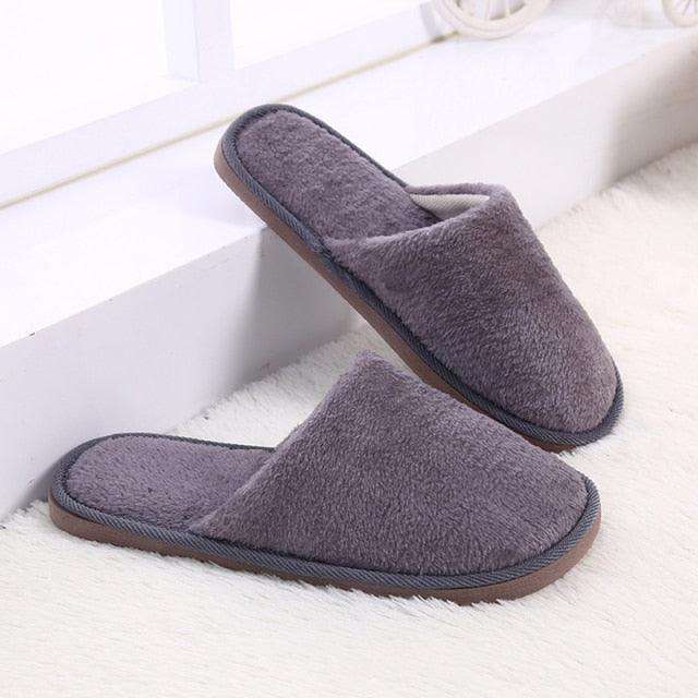 Stevvex purple fluffy house slippers for women, fleece-lined indoor slides, 2 slippers on Tampa Home & Garden Store