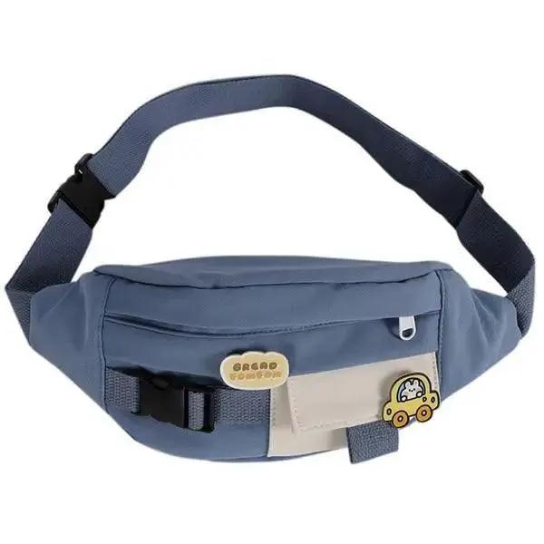 Cute Solid Fanny Pack for Girls Crossbody Bag