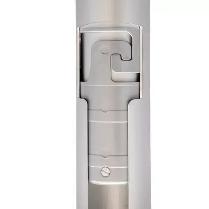 Titan Telescoping Flagpole inner locking mechanism in silver aluminum by Flagman of America on Tampa Home & Garden Store