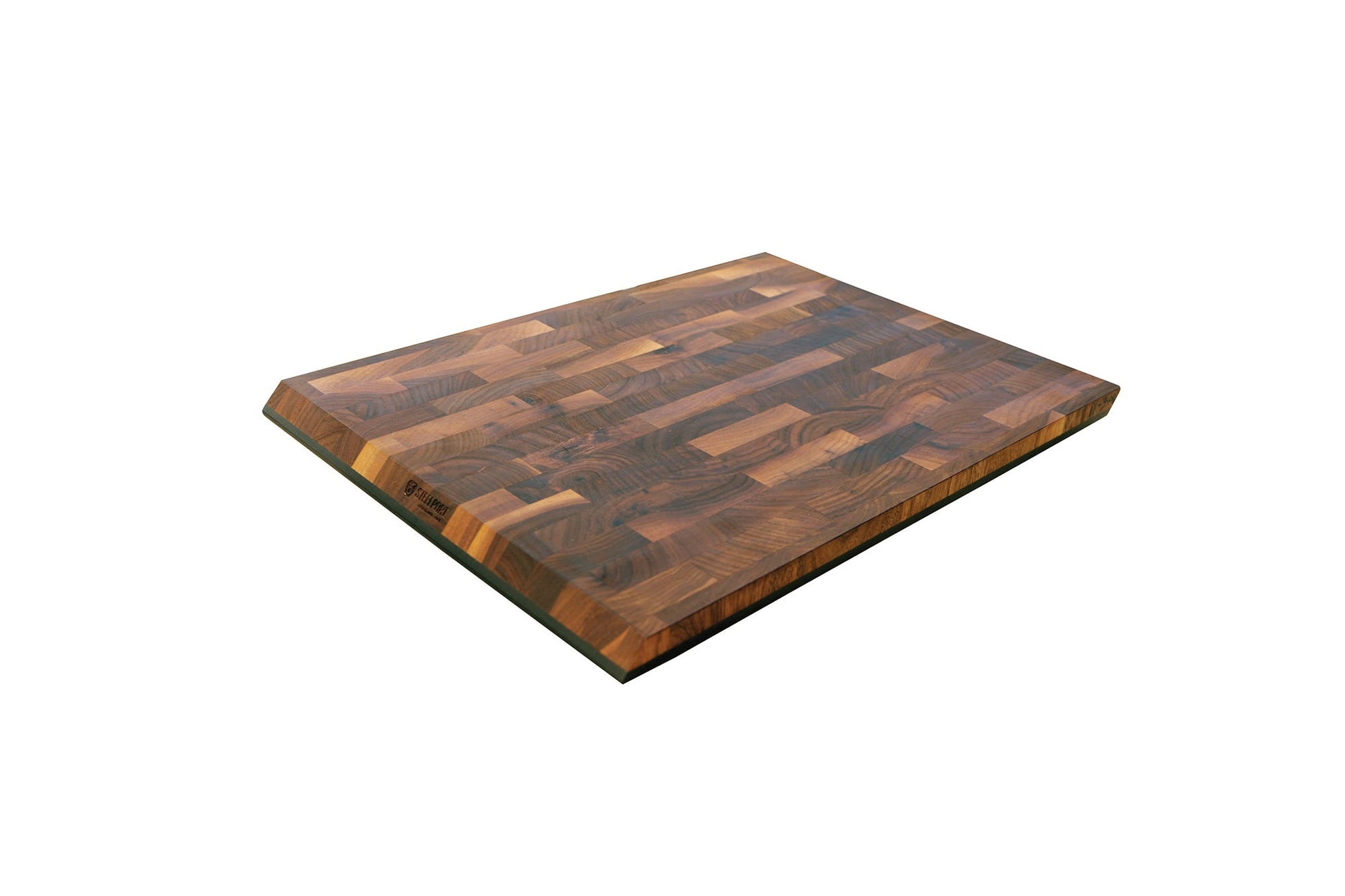 SteelCore 2-in-1 Walnut Cutting Board, 18x12, patchwork walnut by STEELPORT Knife Co on Tampa Home & Garden Store