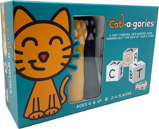 Cat•a•gories - Fast Thinking, Dice-Swapping Game - Tampa Home & Garden Store