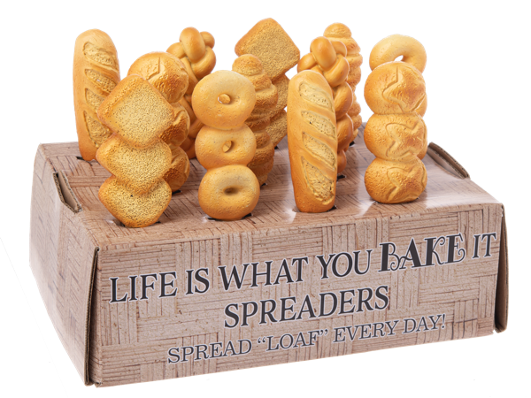 Life Is What You Bake It  Spreaders -