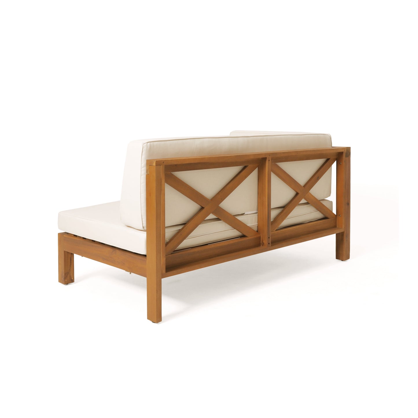 Stylish Outdoor Sofa Set And Acacia Wood Frame