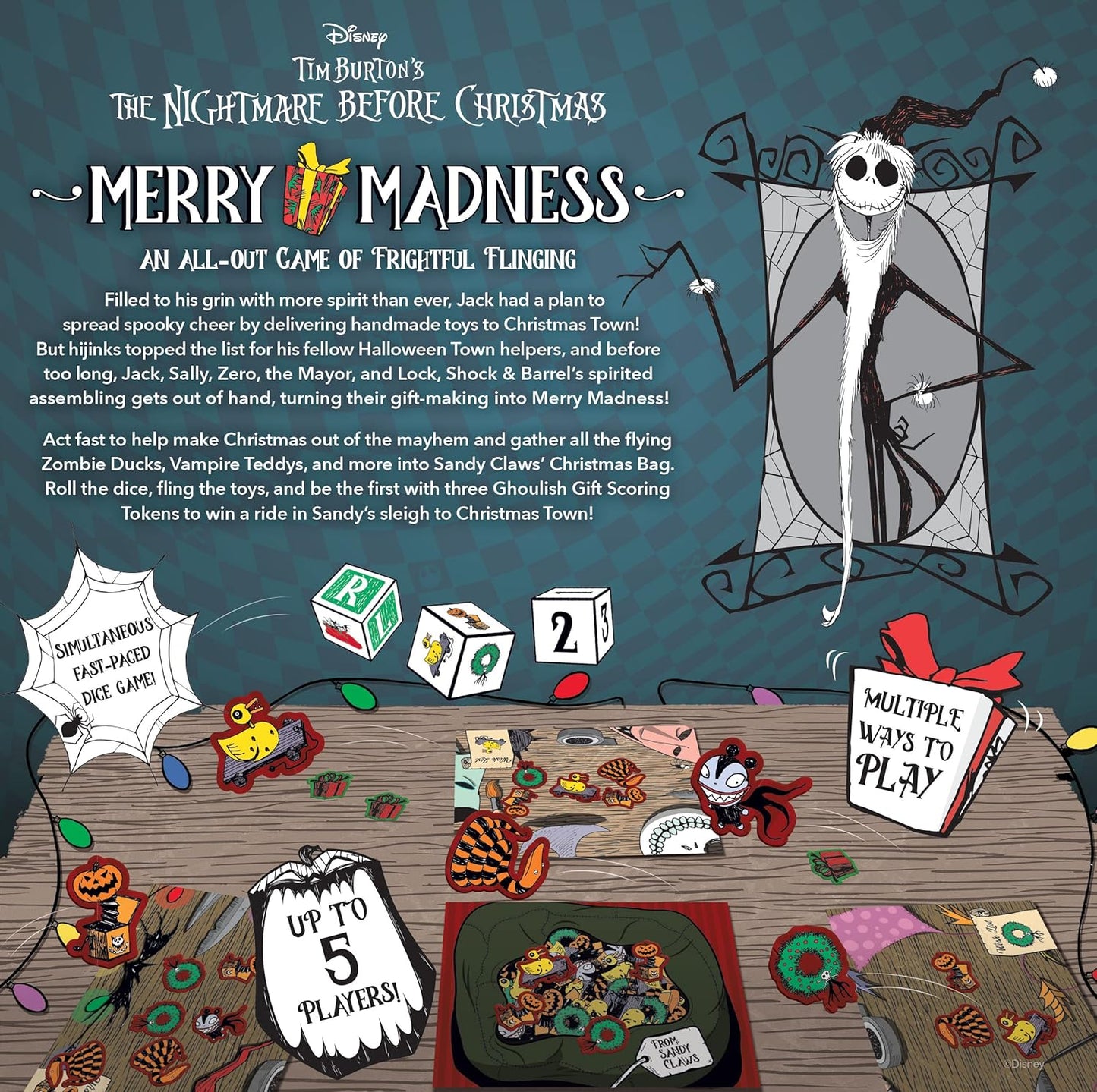 Tim Burton’s The Nightmare Before Christmas Merry Madness
