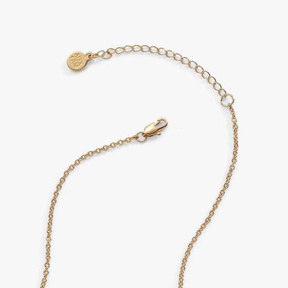 Celestial Shooting Star Necklace With Crystal