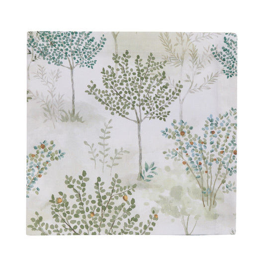 Serviette en coton Fleurs d'Eden