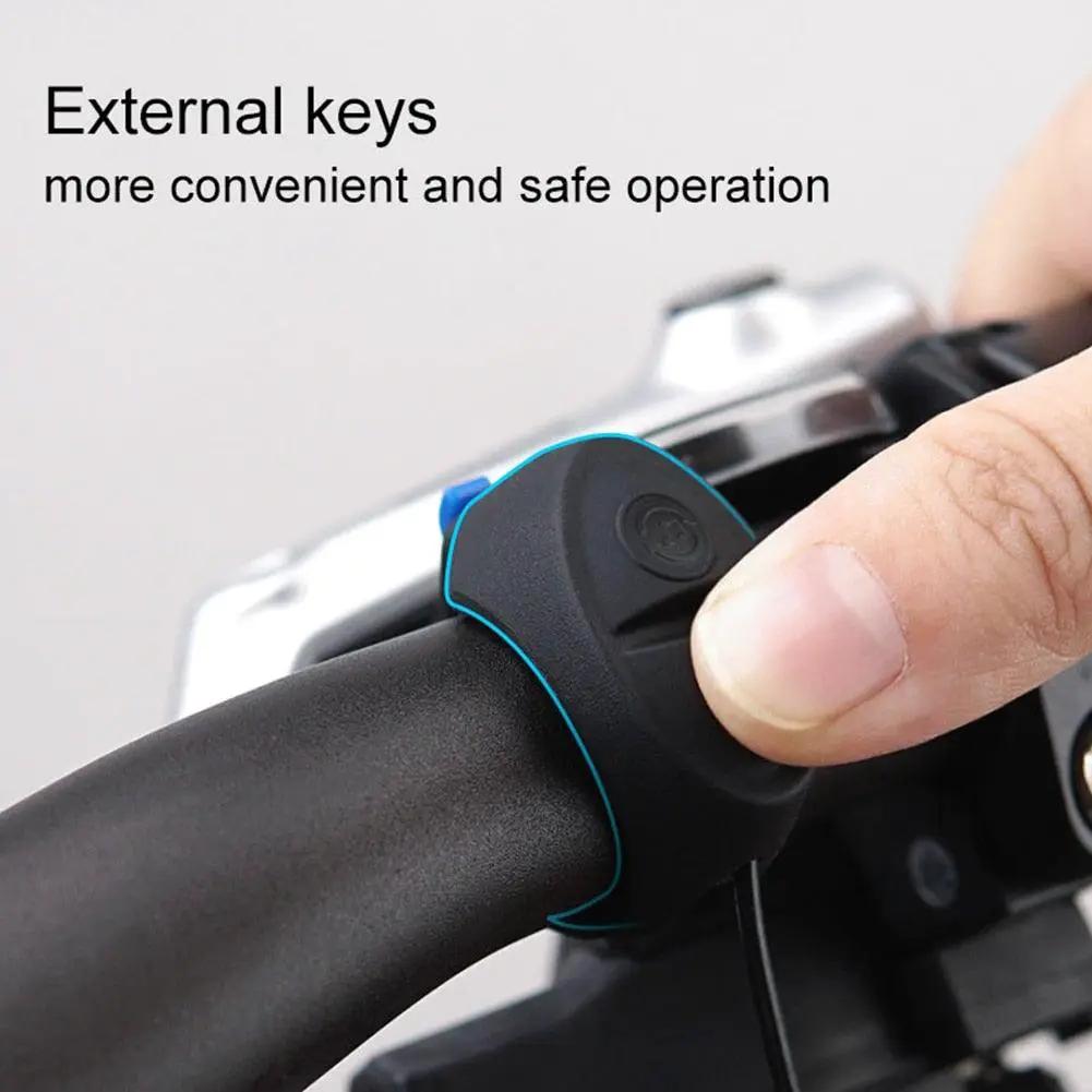 Mountain Bike Horn Usb Rechargeable Bell 130dB