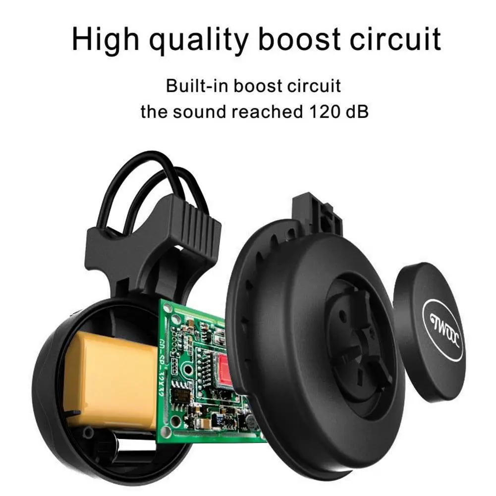 Mountain Bike Horn Usb Rechargeable Bell 130dB