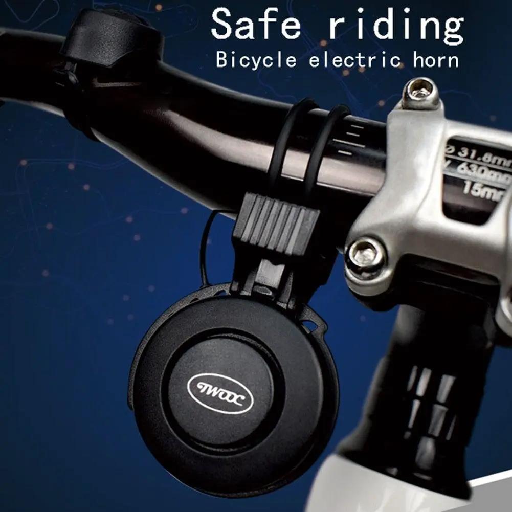 Mountain Bike Horn Usb Rechargeable Bell 130dB
