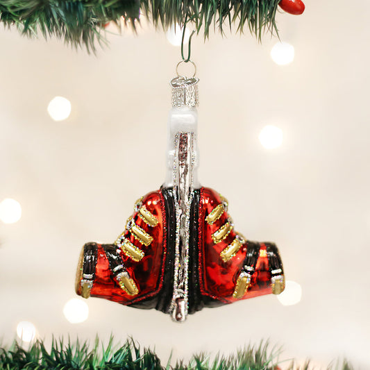 Ski Boots Glass Ornament - Tampa Home & Garden Store
