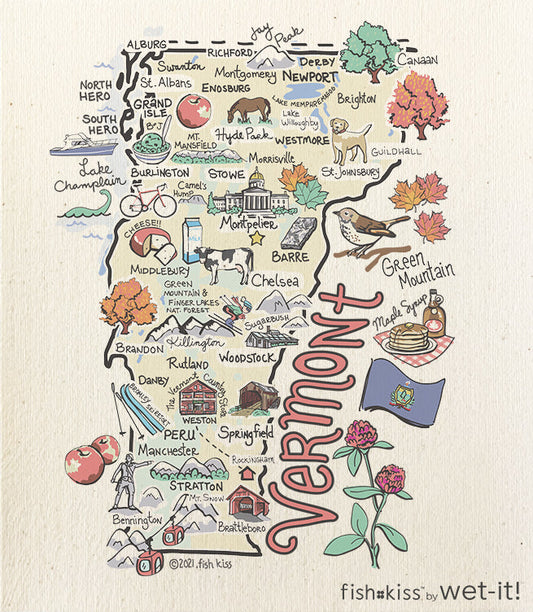 Swedish Wet Cloth - Vermont