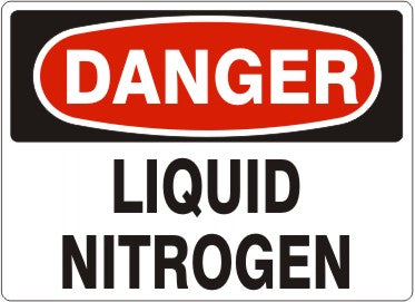 Danger - Liquid Nitrogen - Tampa Home & Garden Store