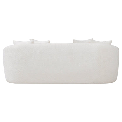 Linden Ivory Boucle Sofa For a Modern Home