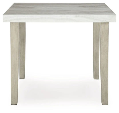 Larawyn Dining Room Table with Faux Marble Top