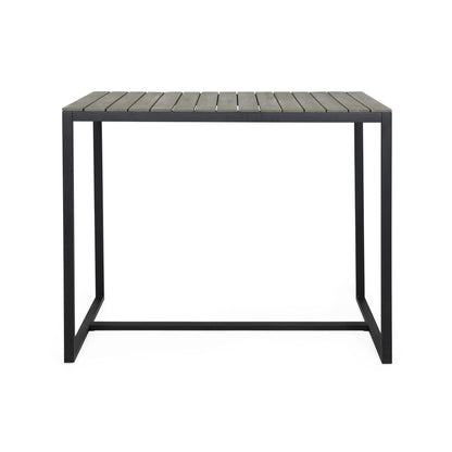 Ernesto Outdoor Acacia Bar Table for the Patio