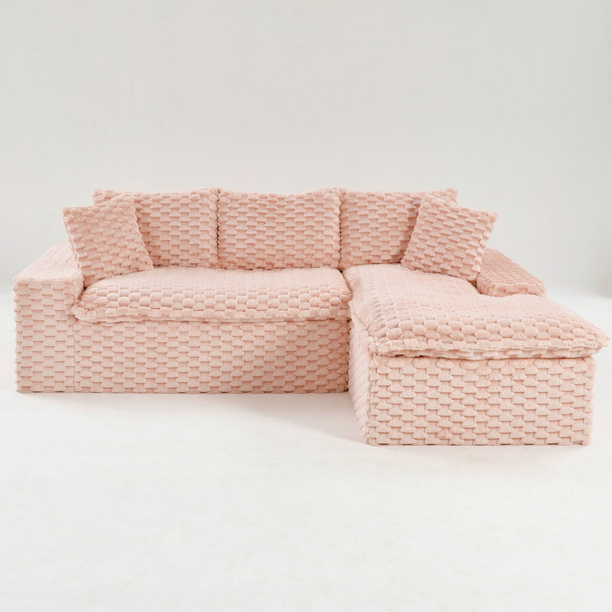 Modular Convertible Sofa and Twin Chaise Lounge