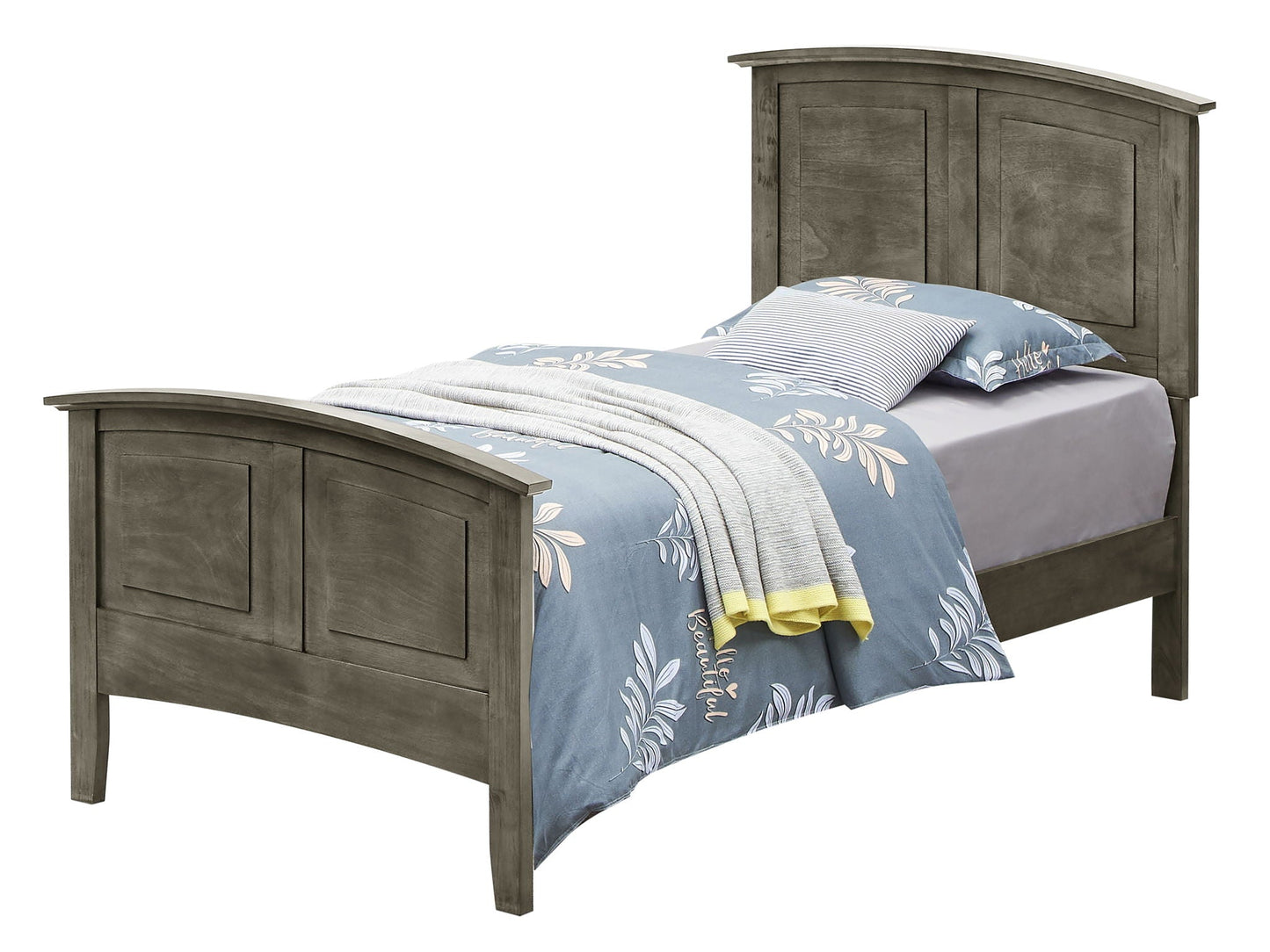 Modern Farmhouse Arch Bed With Real Veneers