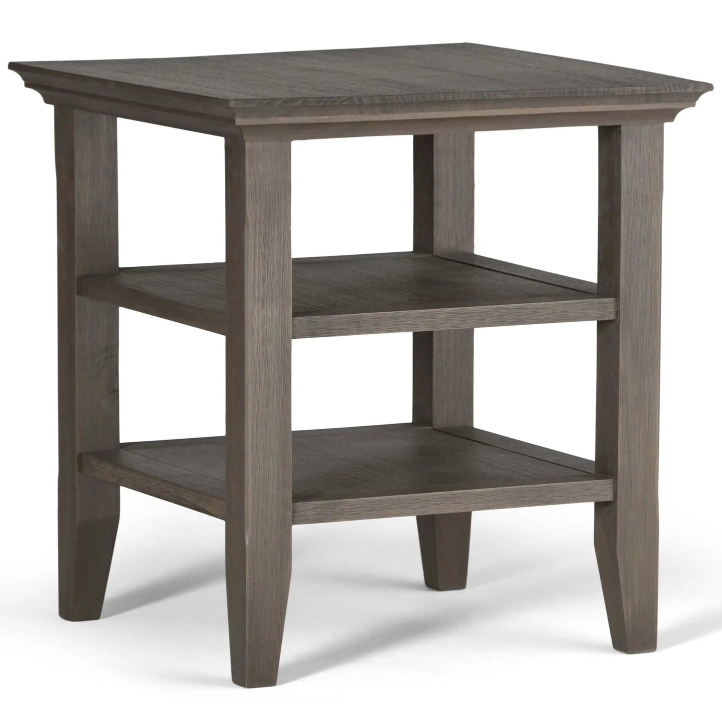 Acadian Handcrafted End Table Solid Wood
