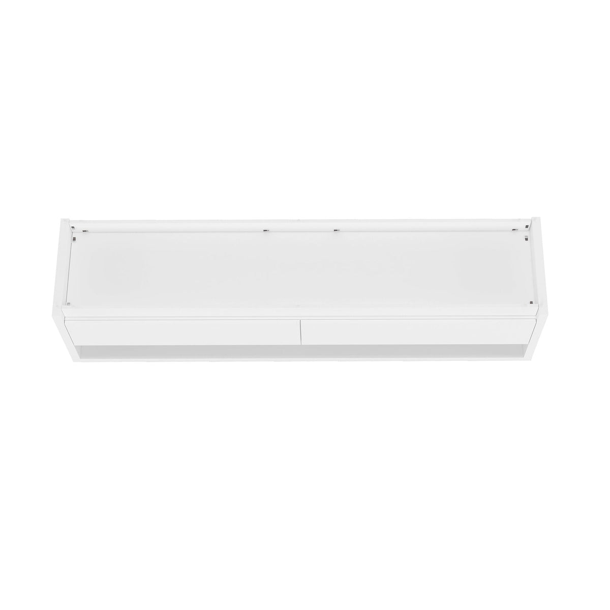 Modern white 70-inch TV stand with full-extension drawers by HouseOfZazla on Tampa Home & Garden Store