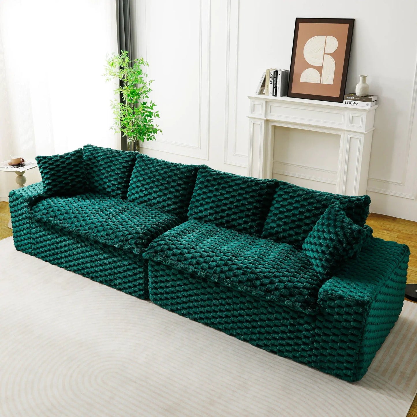 Multifunctional Sofa Side by Side or Facing