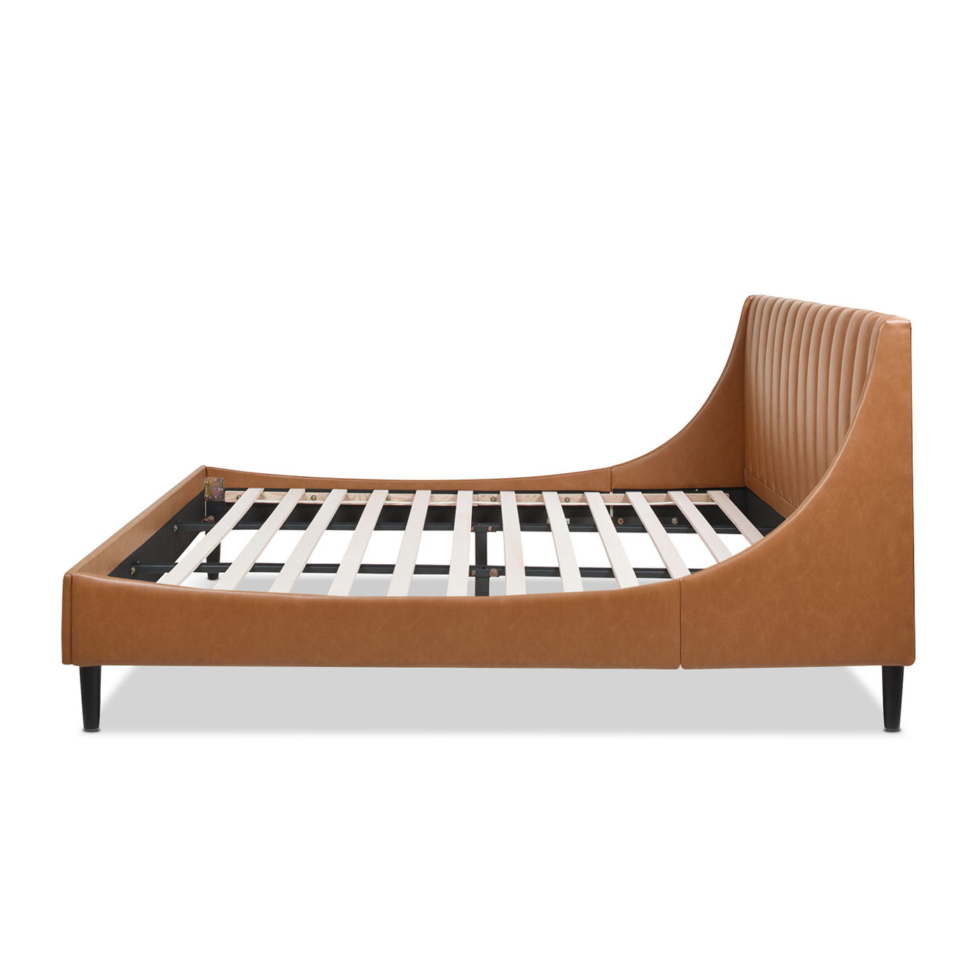 Aspen Vertical Tufted and Modern Platform Bed