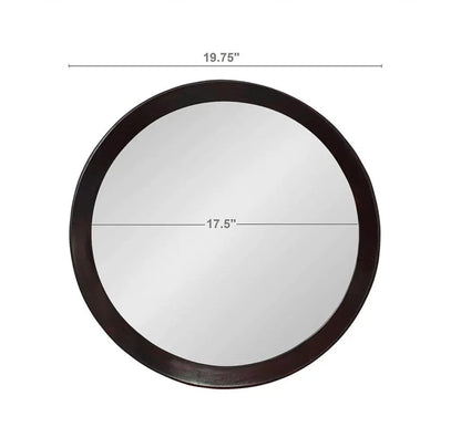 Transitional Decor Mirror with Frame for Bathroom