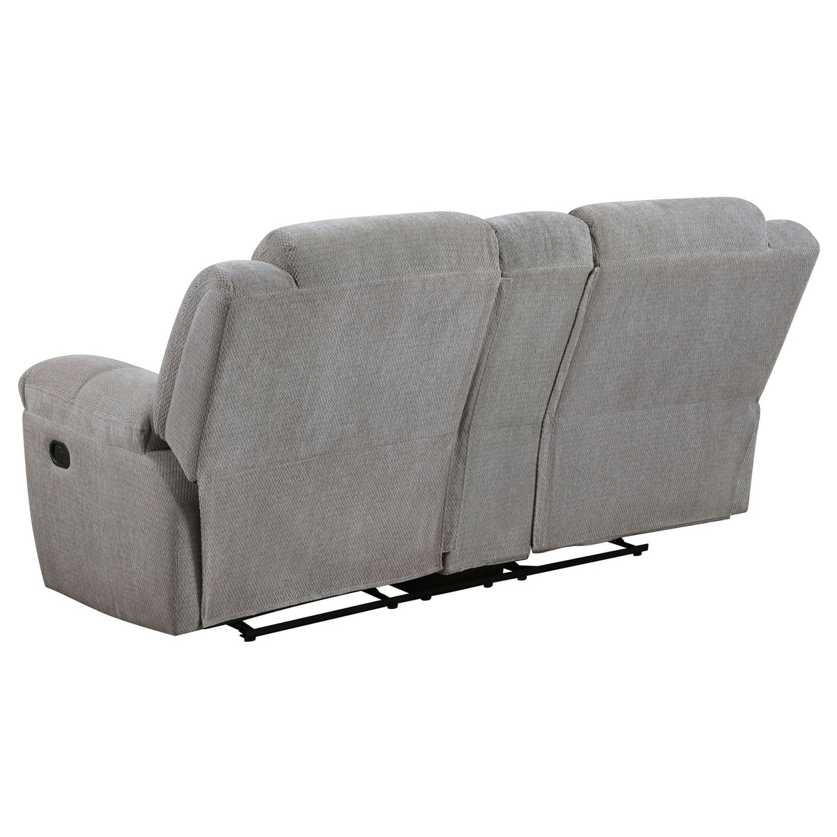 Sebring Gray Manual Reclining Sofa And Loveseat