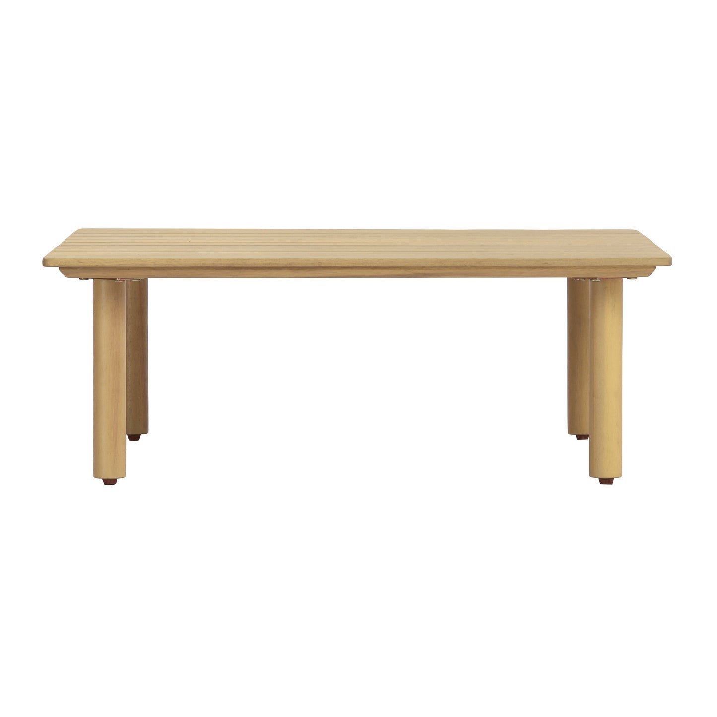 Acacia Wood and Outdoor Square Coffee Table