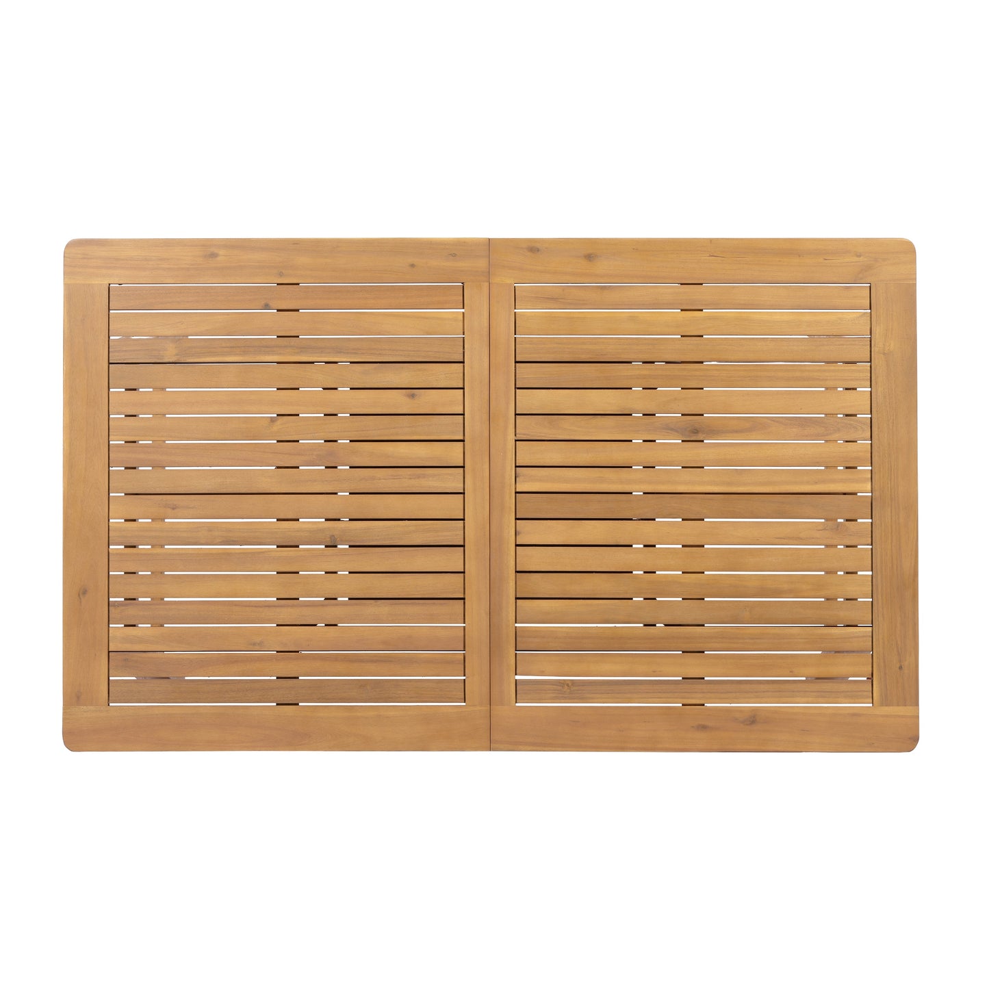 Versatile and Extendable Acacia Wood Table