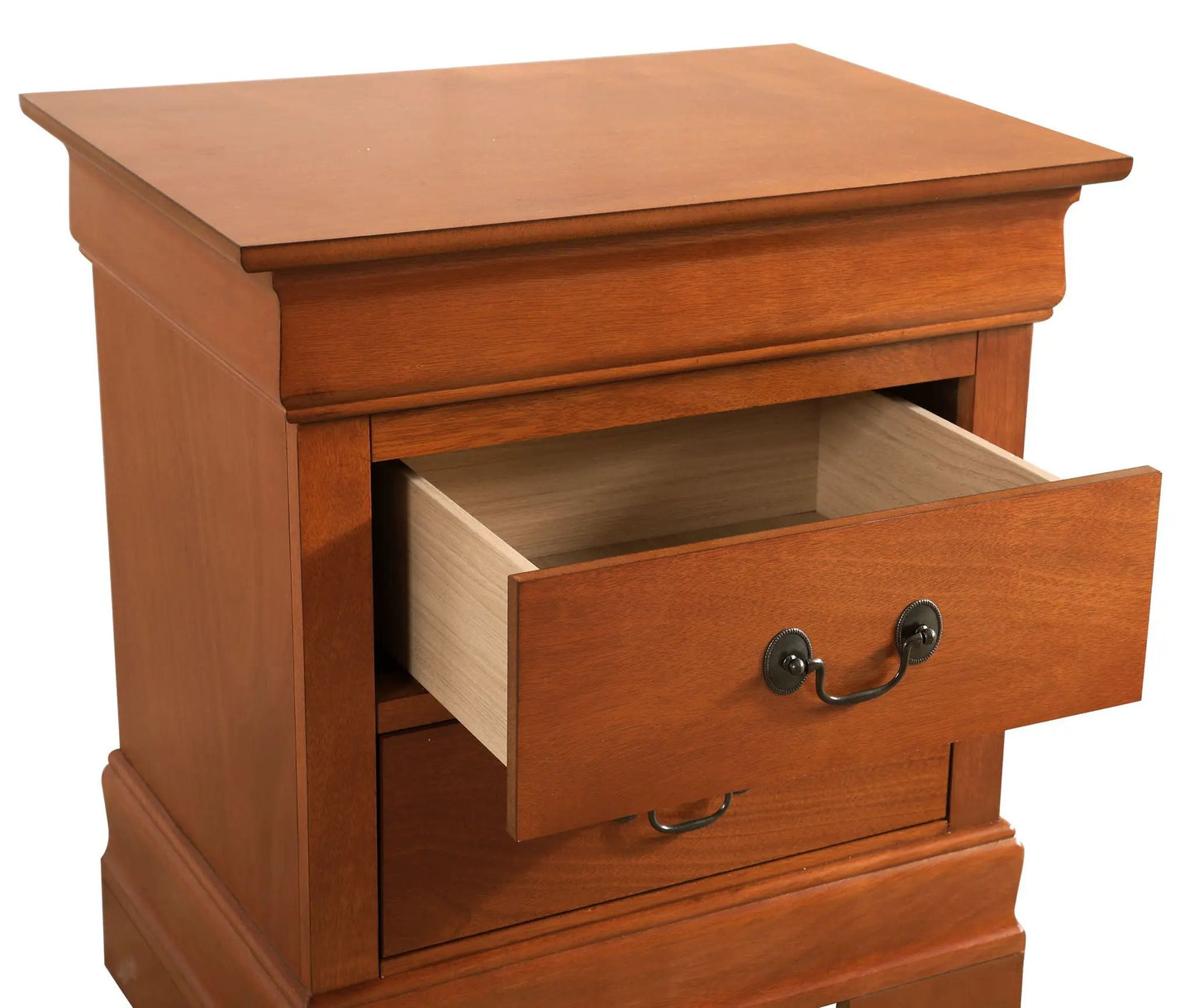 Louis Philippe Nightstand in Wood Veneer