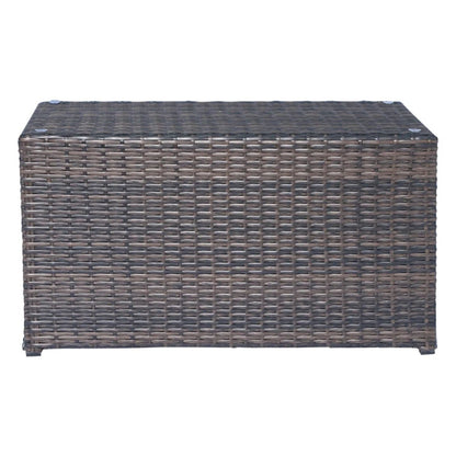 Outdoor Wicker Sectional and Thick Cushions
