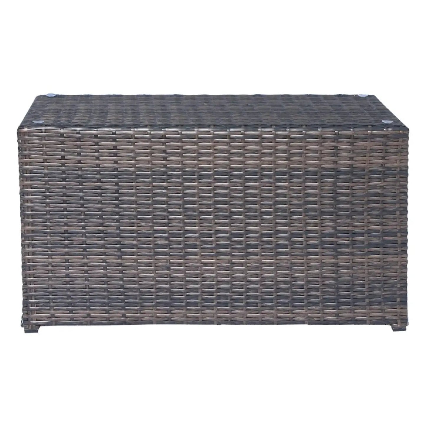 Outdoor Wicker Sectional with Weather Cushions