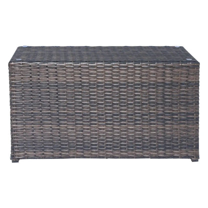 Outdoor Wicker Sectional with Weather Cushions