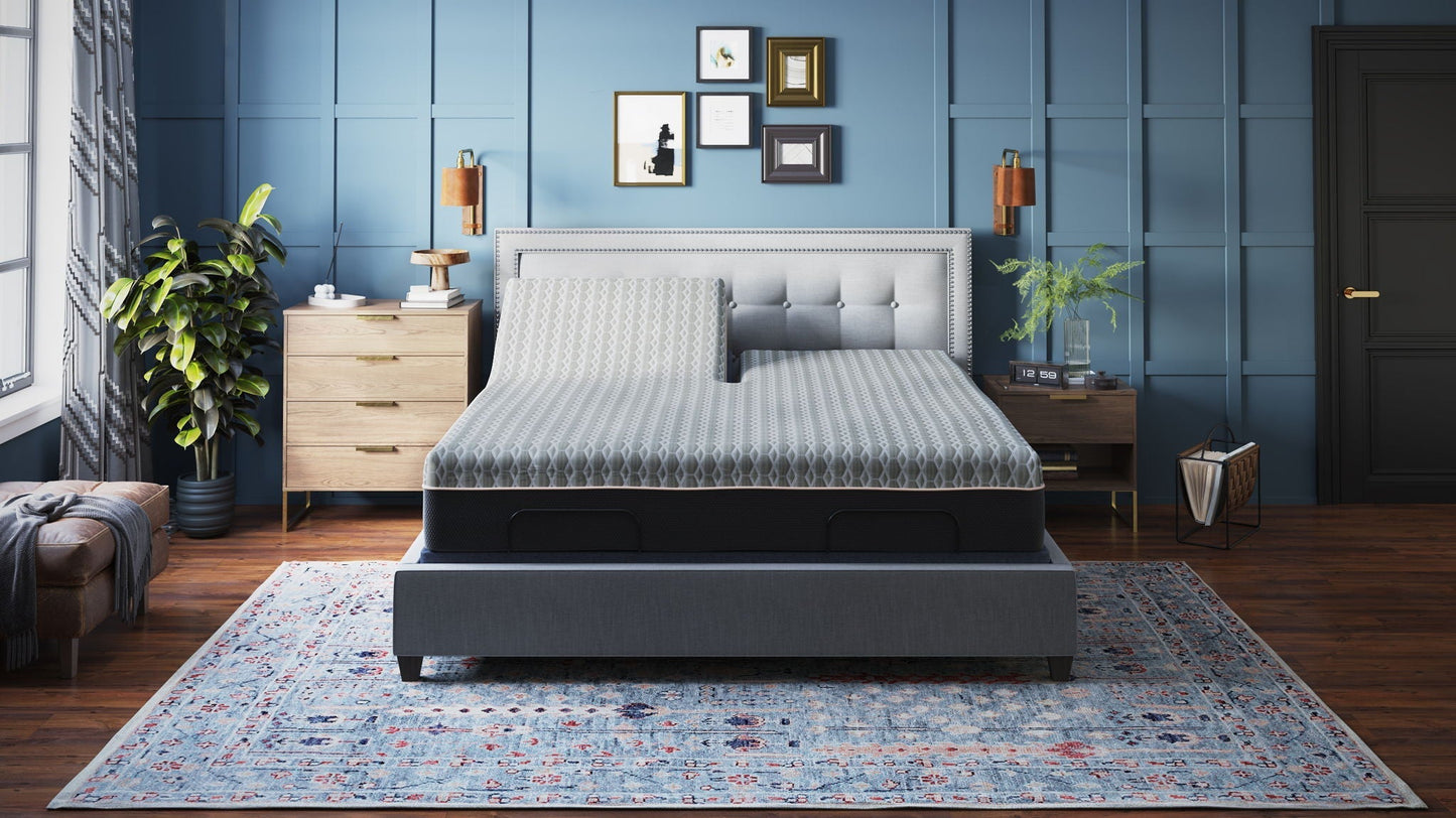 Adjustable Bed Base With Head and Foot Memory