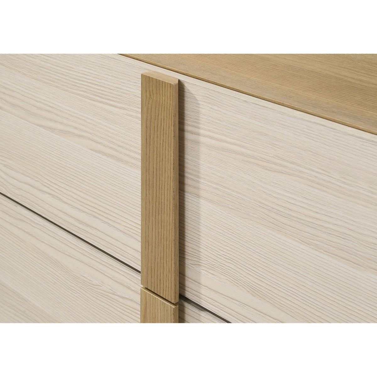 Lincoln 4-piece Bedroom Set with LED Headboard in light oak finish by HouseOfZazla on Tampa Home & Garden Store
